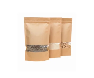 Kraft Stand Up Pouches