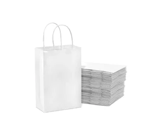 White Paper Bags